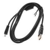 Max 1.5m 8 Pin USB Sync Data Cable Charging Cord for Nikon Digital SLR Camera