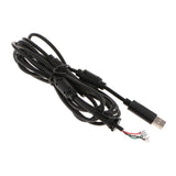 Max FOR ROCK BAND XBOX 360 DRUM SET REPLACEMENT WIRED CONTROLLER USB CABLE BLACK
