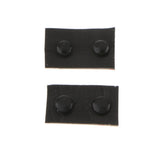 Maxbell 8 Pieces Replacement Rubber Feet Screw Plug Cover Caps for Nintendo 3DS XL