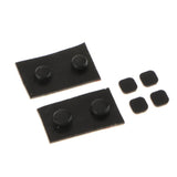 Maxbell 8 Pieces Replacement Rubber Feet Screw Plug Cover Caps for Nintendo 3DS XL