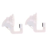 Max 2 Pcs Gaming Trigger Button Smartphone Game Handle Grip Touch Artifact White