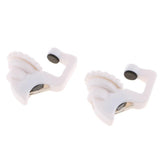 Max 2 Pcs Gaming Trigger Button Smartphone Game Handle Grip Touch Artifact White