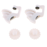 Max 2 Pcs Gaming Trigger Button Smartphone Game Handle Grip Touch Artifact White