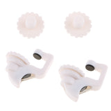 Max 2 Pcs Gaming Trigger Button Smartphone Game Handle Grip Touch Artifact White