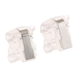 Max 2 Pcs Gaming Trigger Button Handle Grip Touch Artifact-S4 Back Metal Press