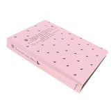 Max 5 inch 80 Pockets Memo Memory Photo Picture Storage Album for Kids & Family Pink A