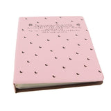 Max 5 inch 80 Pockets Memo Memory Photo Picture Storage Album for Kids & Family Pink A