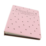 Max 5 inch 80 Pockets Memo Memory Photo Picture Storage Album for Kids & Family Pink A