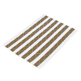 Maxbell 1 Sheet 102 Pieces Mounting Corner Self Adhesive Stickers for DIY Photo Albums - Flash Gold