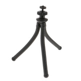 Maxbell Universal Flexible Mini Tripod Stand Mount Holder for SLR DSLR Cameras Black