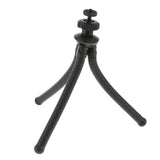 Maxbell Universal Flexible Mini Tripod Stand Mount Holder for SLR DSLR Cameras Black