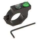 Maxbell 25.4mm 1" Aluminum Alloy Anti-cant Compass-Bubble Spirit Level Mount Ring