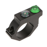Maxbell 25.4mm 1" Aluminum Alloy Anti-cant Compass-Bubble Spirit Level Mount Ring