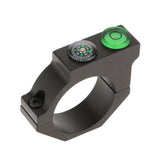 Maxbell 30mm 1.18" Aluminum Alloy Anti-cant Compass-Bubble Spirit Level Mount Ring