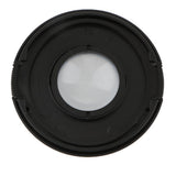 Maxbell 72mm White Balance Snap-on Lens Cap with Neutral and Warm Domes Black