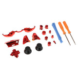 Max Full Button Set for Microsoft Xbox One Controller Accessory Bundle Red