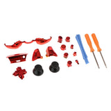 Max Full Button Set for Microsoft Xbox One Controller Accessory Bundle Red