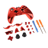 Max Full Shell Kit Replacement Cover Case Skin Set for Microsoft Xbox One Red