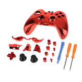 Max Full Shell Kit Replacement Cover Case Skin Set for Microsoft Xbox One Red