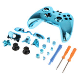 Max Full Shell Kit Replacement Cover Case Skin Set for Microsoft Xbox One Blue
