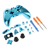 Max Full Shell Kit Replacement Cover Case Skin Set for Microsoft Xbox One Blue