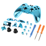 Max Full Shell Kit Replacement Cover Case Skin Set for Microsoft Xbox One Blue