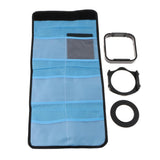 Max 5 in 1 Camera Lens Square Filter Set Bag Hood Adapter Accessory Kit 55mm