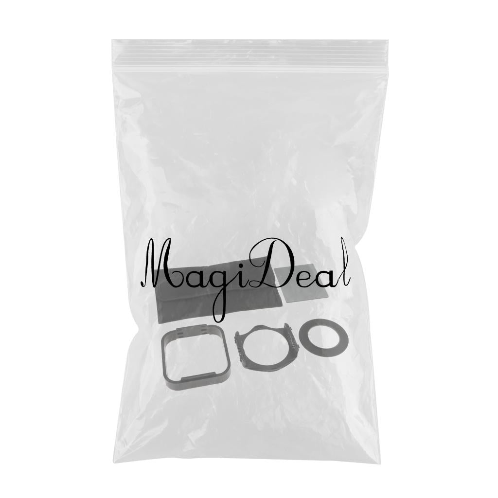 Max 5 in 1 Camera Lens Square Filter Set Bag Hood Adapter Accessory Kit 55mm