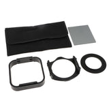 Max 5 in 1 Camera Lens Square Filter Set Bag Hood Adapter Accessory Kit 55mm