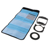 Max 5 in 1 Camera Lens Square Filter Set Bag Hood Adapter Accessory Kit 55mm