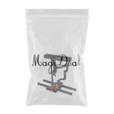 Maxbell DSLR Rod Rig Camera Video Holder Mount Stabilizer Cage + Handle Grip for Sony A7 A7R A7S -Black+Orange