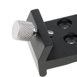 Maxbell Finderscope Bracket Base Shoe Mount for Optical Telescope Finderscope Black