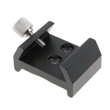 Maxbell Finderscope Bracket Base Shoe Mount for Optical Telescope Finderscope Black