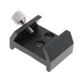 Maxbell Finderscope Bracket Base Shoe Mount for Optical Telescope Finderscope Black