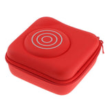 Maxbell Universal Camera Case Pouch for Fujifilm - Also Fit for Polaroid , Compact Protective Bag with Adjustable Shoulder Strap - Red