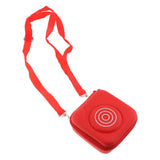 Maxbell Universal Camera Case Pouch for Fujifilm - Also Fit for Polaroid , Compact Protective Bag with Adjustable Shoulder Strap - Red