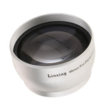 Max 46mm HD Digital Precision Tele Converter 2X AF with Lens Cap for DSLR Camera