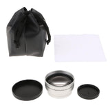 Max 46mm HD Digital Precision Tele Converter 2X AF with Lens Cap for DSLR Camera