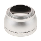 Max 46mm HD Digital Precision Tele Converter 2X AF with Lens Cap for DSLR Camera