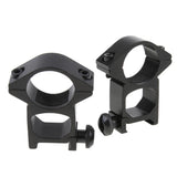 Maxbell 1" 25.4mm High Profile Scope Rings 20mm Dovetail Rail Mount Clamp Bracket