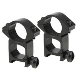 Maxbell 1" 25.4mm High Profile Scope Rings 20mm Dovetail Rail Mount Clamp Bracket