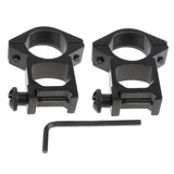 Maxbell 1" 25.4mm High Profile Scope Rings 20mm Dovetail Rail Mount Clamp Bracket