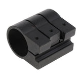 Maxbell Picatinny Waver Rail Mount Bracket Holder Clamp for Flashlight Opitcs 11mm