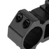 Maxbell 25.4mm 1" Scope Mount Rings Fits 20mm Dovetail Rail Flashlight High Profile
