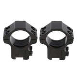 Maxbell 25.4mm 1" Scope Mount Rings Fits 11mm Dovetail Rail Flashlight Low Profile