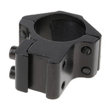 Maxbell 25.4mm 1" Scope Mount Rings Fits 11mm Dovetail Rail Flashlight Low Profile
