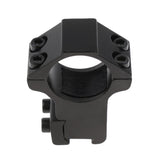 Maxbell 25.4mm 1" Scope Mount Rings Fits 11mm Dovetail Rail Flashlight High Profile