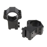 Maxbell 25.4mm 1" Scope Mount Rings Fits 11mm Dovetail Rail Flashlight High Profile