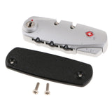 Max Built-in Luggage Lock TSA Approved Custom Combination Lock with Screws