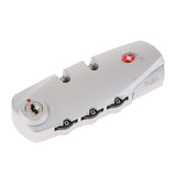 Max Built-in Luggage Lock TSA Approved Custom Combination Lock with Screws